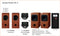 Kanspi DIY Speaker Kit 2 - 8cm Full Range Speakers