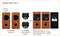 Kanspi DIY Speaker Kit 1 - 6.5cm Full Range Speakers