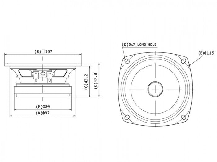 Fostex FE103NV (Discontinued)