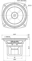 Fostex FE103A Foster 70th Anniversary Limited Edition